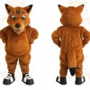 Orange Black White Fox Mascot Costume
