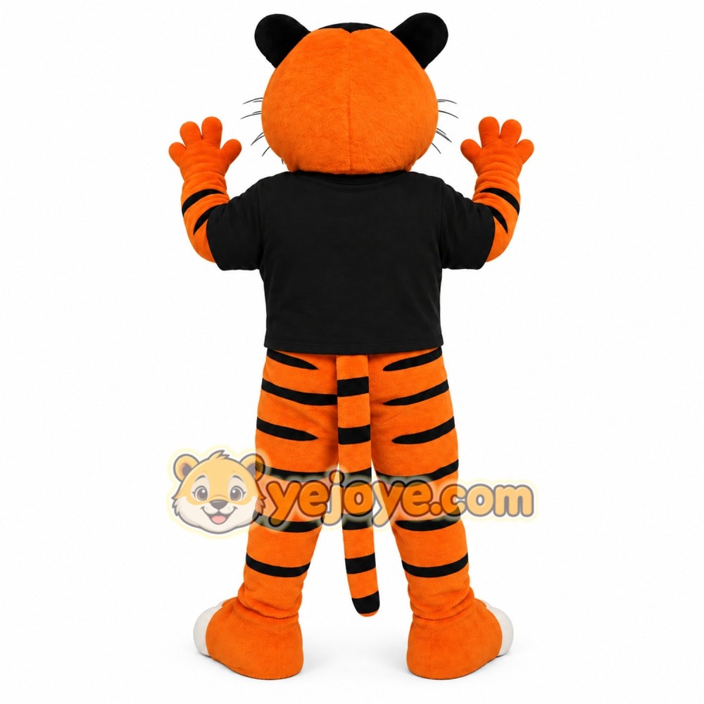 Orange Black Tiger Mascot Costume Orange Black Tiger Mascot Costume