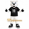 White Black Polar Bear Mascot Costume White Black Polar Bear Mascot Costume