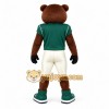 Brown Green Beaver Football Mascot Costume Brown Green Beaver Football Mascot Costume