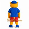 Yellow Blue Red Bear Mascot Costume Yellow Blue Red Bear Mascot Costume