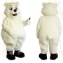 White Polar Bear Mascot Costume