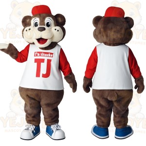 Brown Red Monkey Mascot Costume