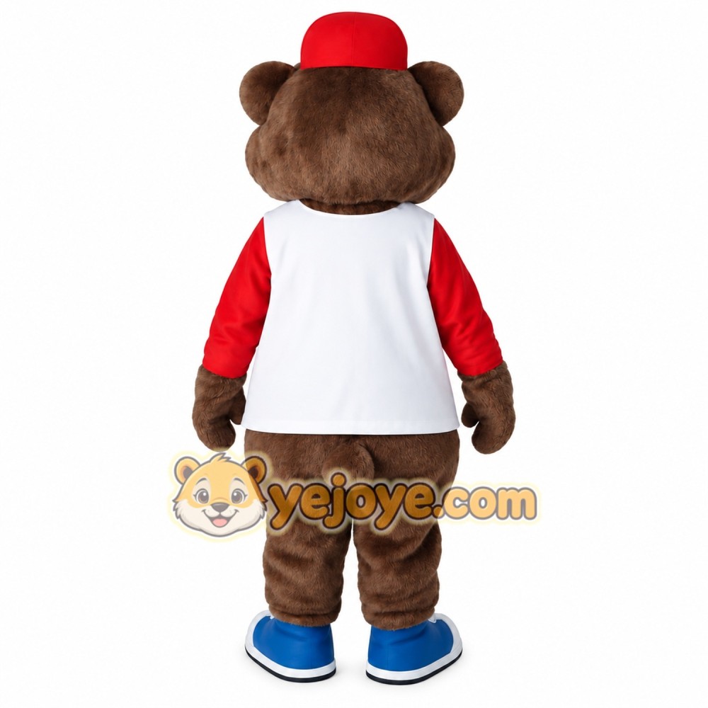 Brown Red Monkey Mascot Costume Brown Red Monkey Mascot Costume