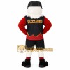 White Red Black Buzzard Mascot Costume