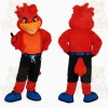 Red Orange Woodpecker Bird Mascot Costume