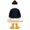 Navy White Yellow Sailor Duck Mascot Costume