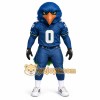 Blue Green Eagle Football Player Mascot Costume Blue Green Eagle Football Player Mascot Costume