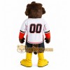 Brown Yellow White Eagle Mascot Costume Brown Yellow White Eagle Mascot Costume