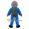 Blue Gray Orange Bird Mascot Costume Blue Gray Orange Bird Mascot Costume
