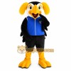 Black Yellow Blue Toucan Mascot Costume