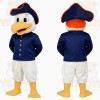 Navy White Eagle Mascot Costume