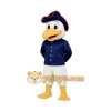 Navy White Eagle Mascot Costume Navy White Eagle Mascot Costume