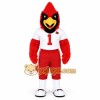 Red White Cardinal Sports Bird Mascot Costume Red White Cardinal Sports Bird Mascot Costume