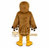 Brown White Yellow Eagle Mascot Costume Brown White Yellow Eagle Mascot Costume