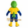 Green Yellow Blue Parrot Mascot Costume