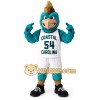 Teal Brown Basketball Rooster Mascot Costume Teal Brown Basketball Rooster Mascot Costume