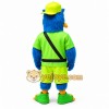 Blue Green Bird Mascot Costume