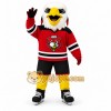 Red White Black Eagle Hockey Mascot Costume Red White Black Eagle Hockey Mascot Costume
