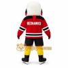 Red White Black Eagle Hockey Mascot Costume Red White Black Eagle Hockey Mascot Costume