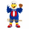 Blue White Red Yellow Eagle Mascot Costume Blue White Red Yellow Eagle Mascot Costume