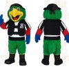 Green Yellow Pirate Parrot Mascot Costume