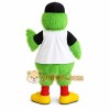 Green Yellow Baseball Parrot Mascot Costume Green Yellow Baseball Parrot Mascot Costume