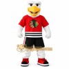 Red White Yellow Eagle Mascot Costume