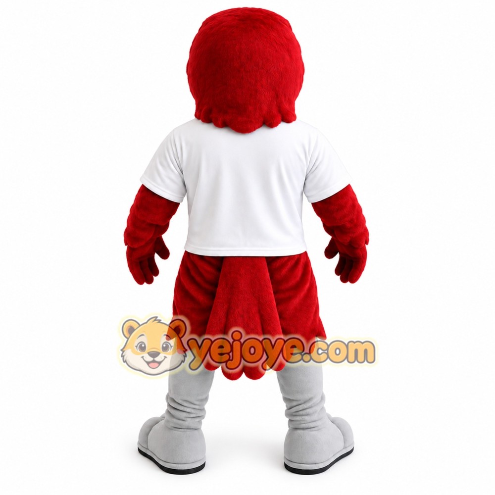 Red White Eagle Mascot Costume Red White Eagle Mascot Costume