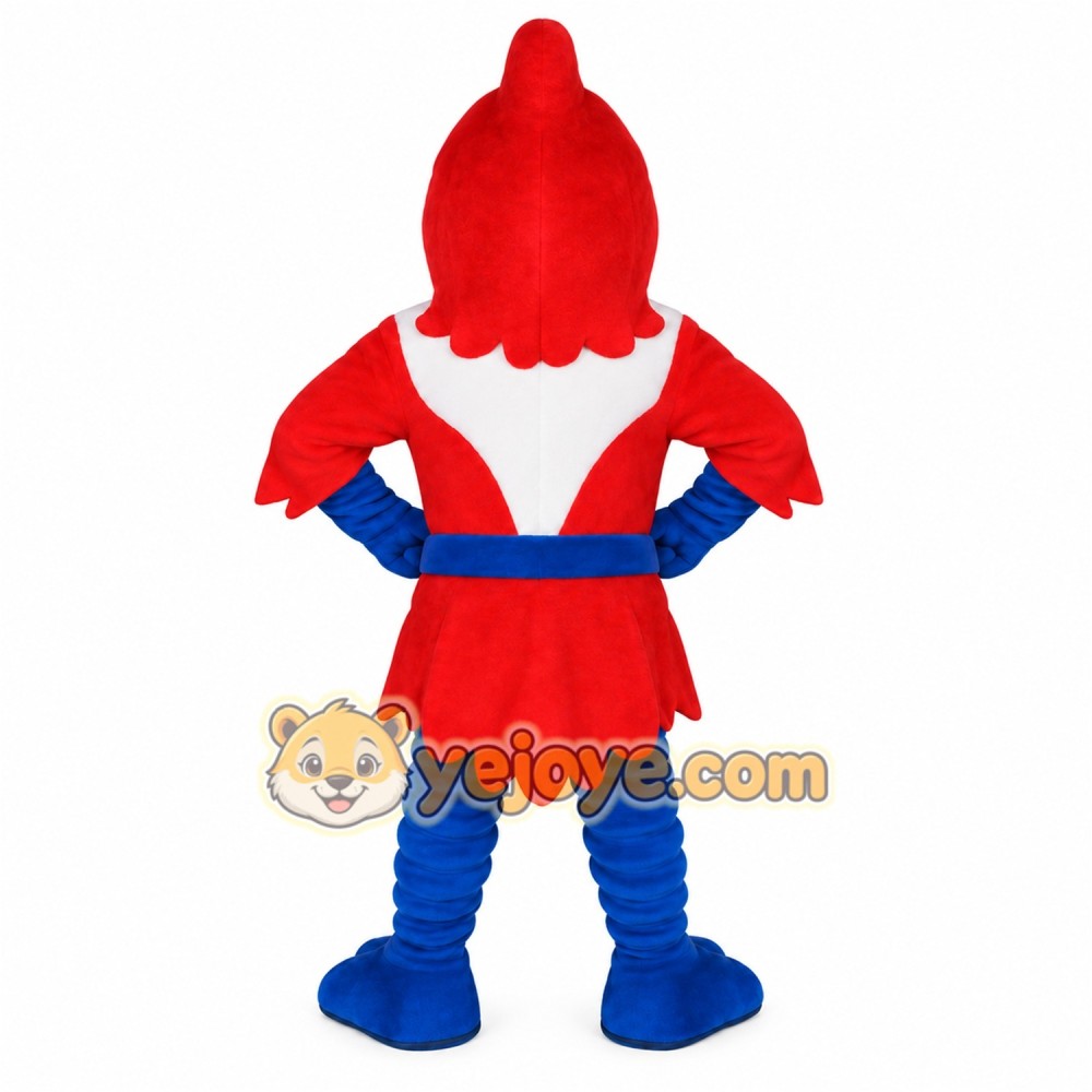 Red Blue White Eagle Mascot Costume Red Blue White Eagle Mascot Costume