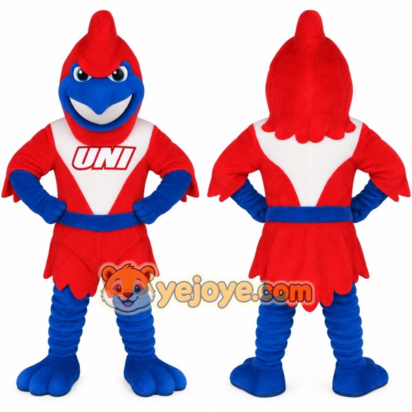 Red Blue White Eagle Mascot Costume