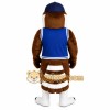Brown White Blue Osprey Mascot Costume Brown White Blue Osprey Mascot Costume