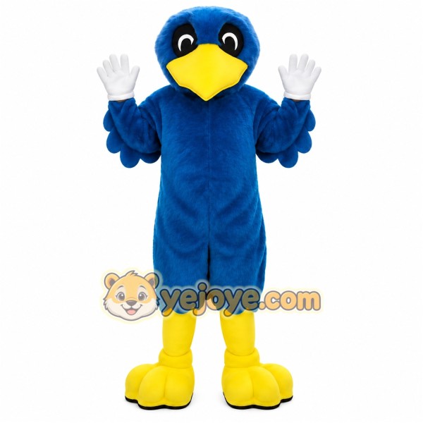 Blue Yellow Bird Mascot Costume Blue Yellow Bird Mascot Costume