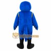 Blue Black Bird Mascot Costume Blue Black Bird Mascot Costume
