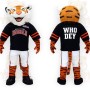 Orange Black White Tiger Mascot Costume
