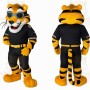 Yellow Black Tiger Mascot Costume