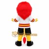 Yellow Red White Sports Lion Mascot Costume Yellow Red White Sports Lion Mascot Costume