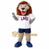 Brown Gray Lion Mascot Costume Brown Gray Lion Mascot Costume