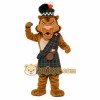 Brown Green Scottish Lion Mascot Costume Brown Green Scottish Lion Mascot Costume