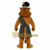 Brown Green Scottish Lion Mascot Costume Brown Green Scottish Lion Mascot Costume