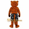 Orange Black White Tiger Mascot Costume