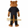 Brown Black Cougar Mascot Costume Brown Black Cougar Mascot Costume