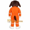 Orange Brown White Dog Mascot Costume Orange Brown White Dog Mascot Costume