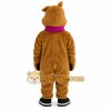 Brown Magenta Dog Mascot Costume
