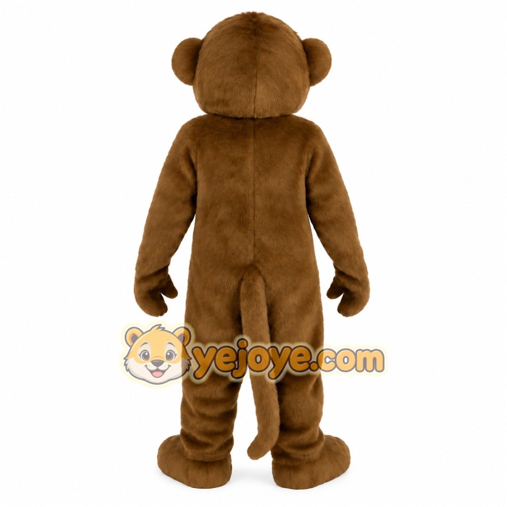 Brown Tan Monkey Mascot Costume Brown Tan Monkey Mascot Costume