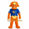 Orange Blue Yellow Dragon Mascot Costume Orange Blue Yellow Dragon Mascot Costume