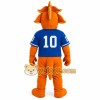 Orange Blue Yellow Dragon Mascot Costume Orange Blue Yellow Dragon Mascot Costume