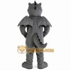 Gray Beige Dragon Mascot Costume Gray Beige Dragon Mascot Costume