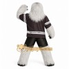 White Black Shaggy Dog Mascot Costume White Black Shaggy Dog Mascot Costume