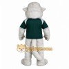 Gray Green Wildcat Mascot Costume Gray Green Wildcat Mascot Costume
